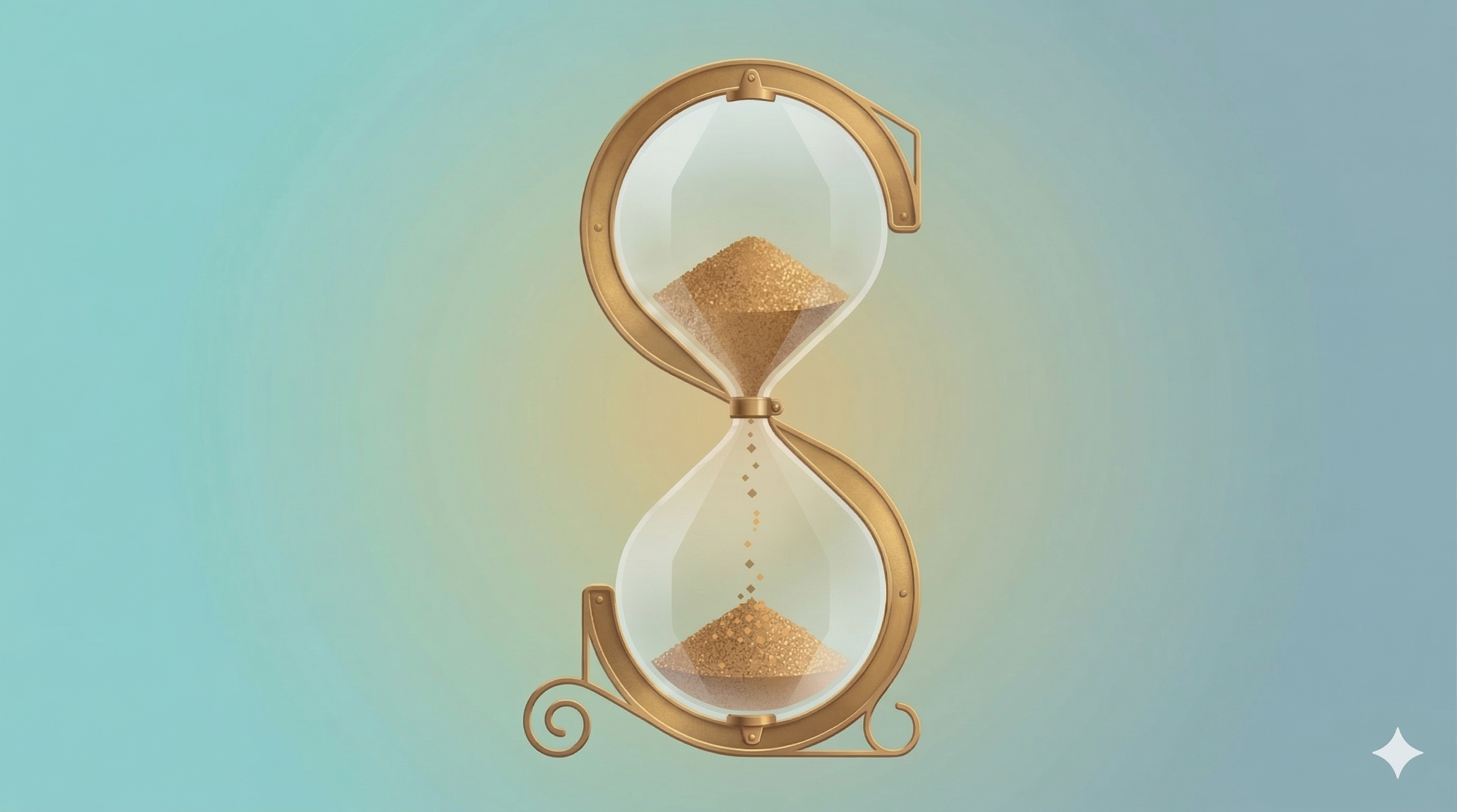 Illustration sablier pour le pilier Session